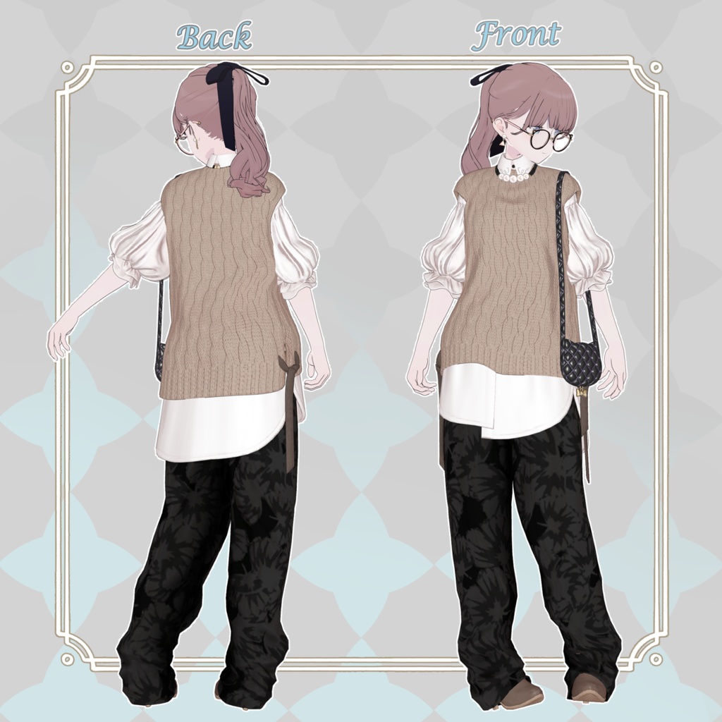 【12アバター対応】✴︎QuietQuill【VRChat】