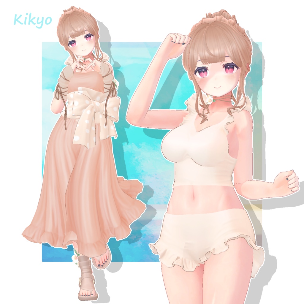 【9アバター対応】SummerBlooms【VRChat】