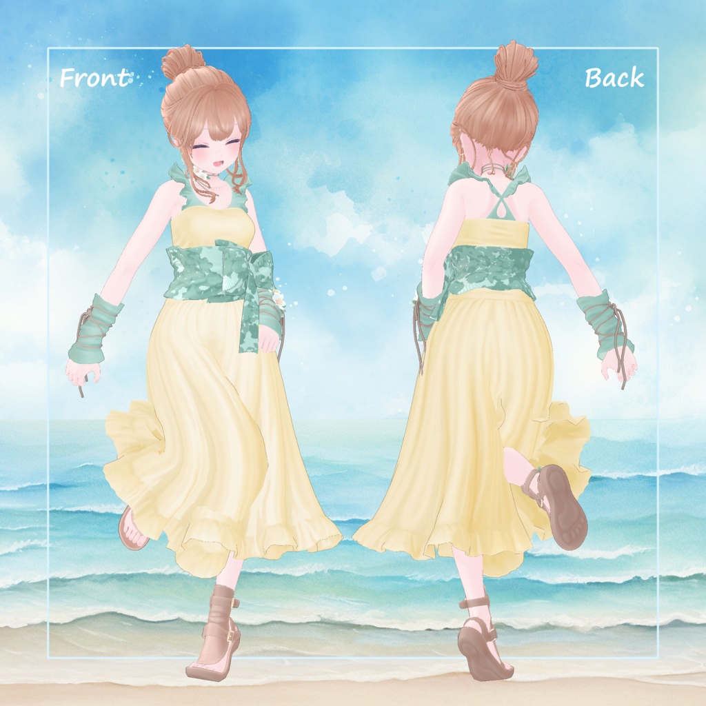 【9アバター対応】SummerBlooms【VRChat】