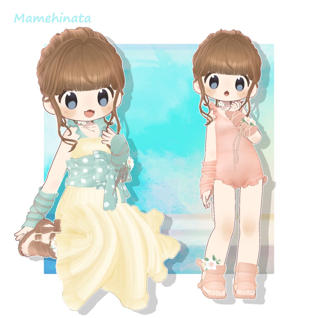 【9アバター対応】SummerBlooms【VRChat】