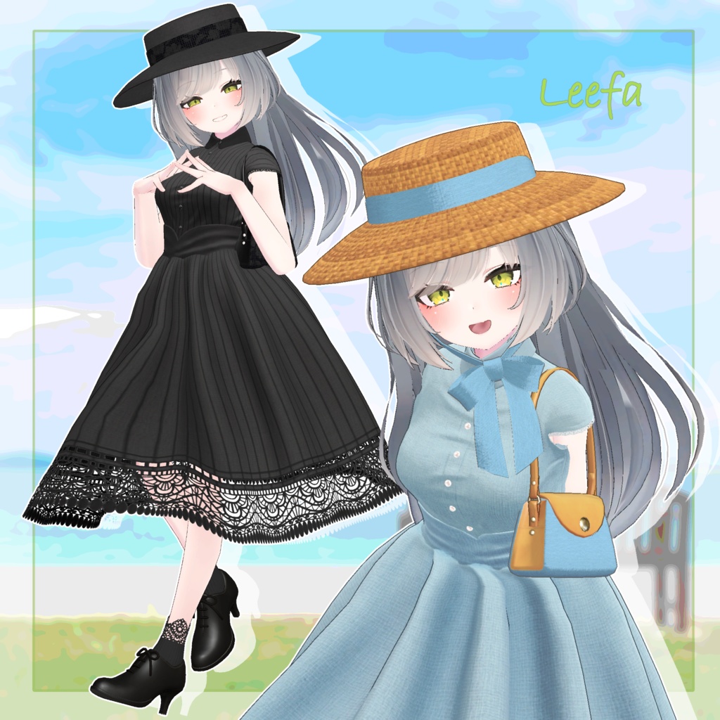 【11アバター対応】あの夏、 【VRC衣装】