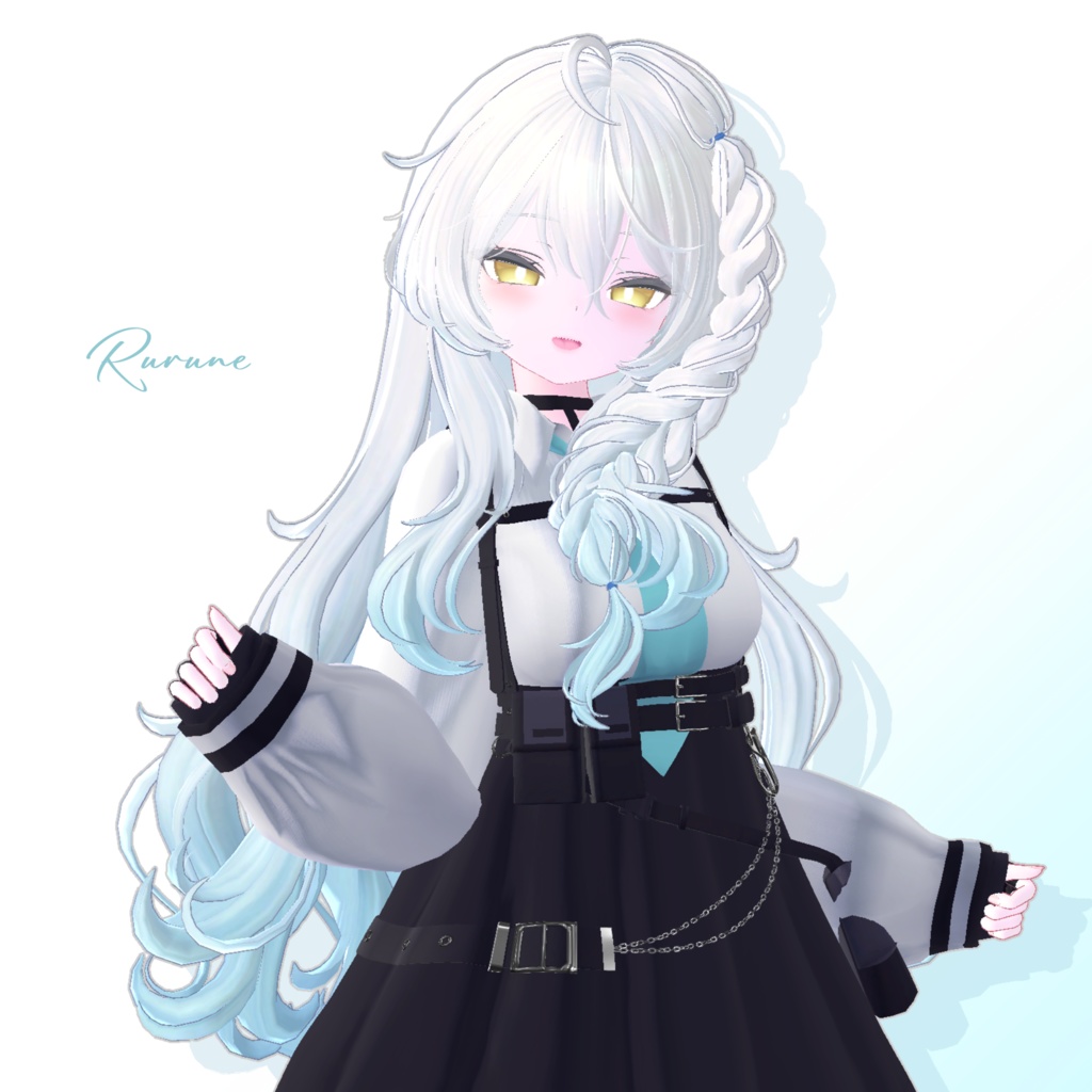 Lovesick Hair【8アバター対応/VRC Hair】