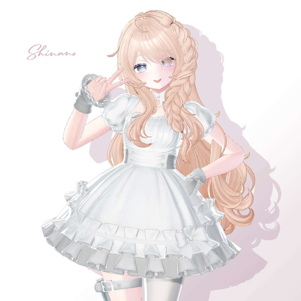 Lovesick Hair【8アバター対応/VRC Hair】