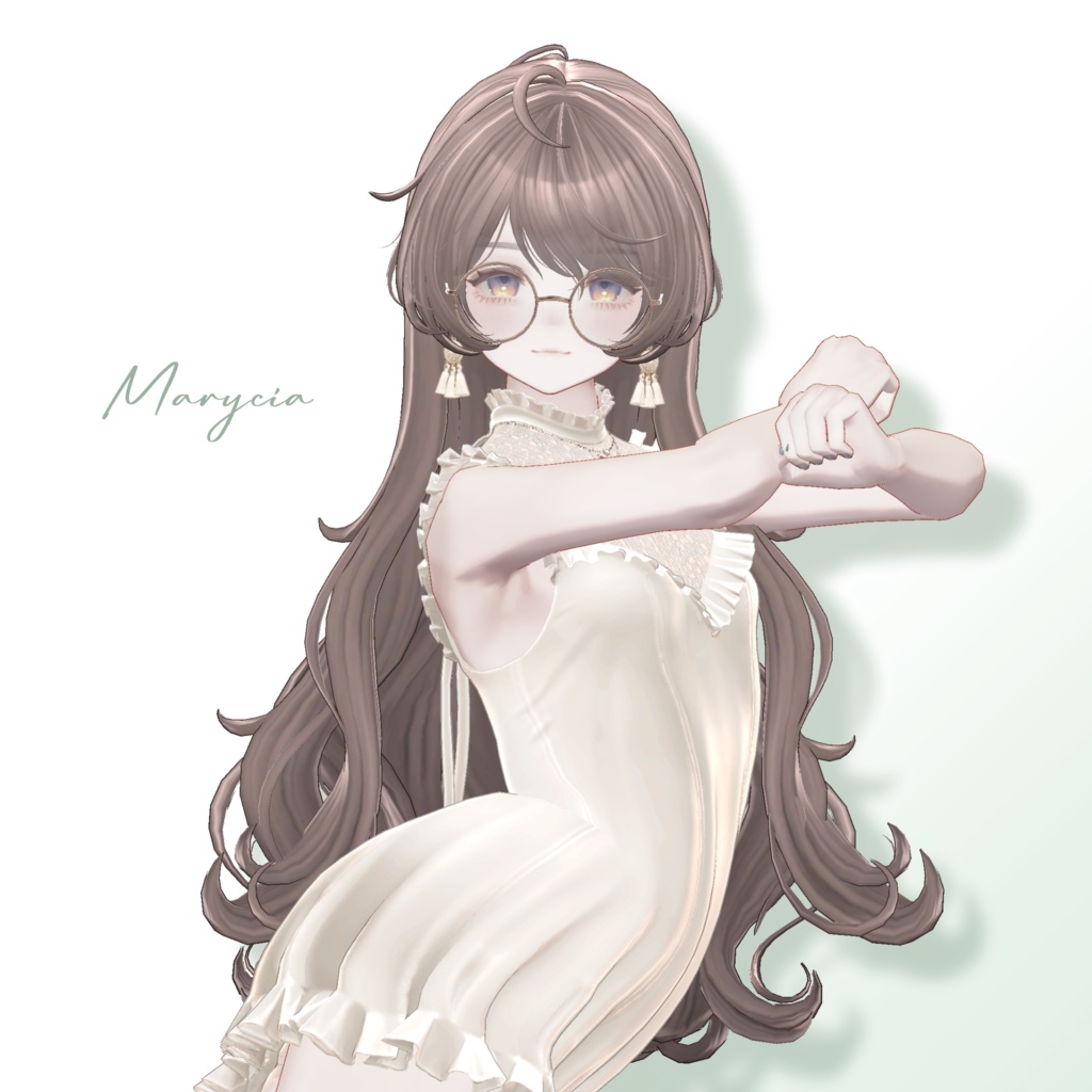 Lovesick Hair【8アバター対応/VRC Hair】