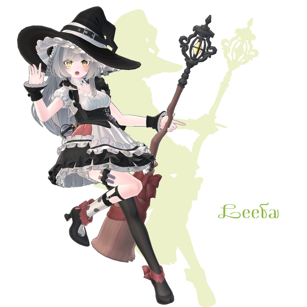 【15アバター対応】WiccaMaid【VRChat】