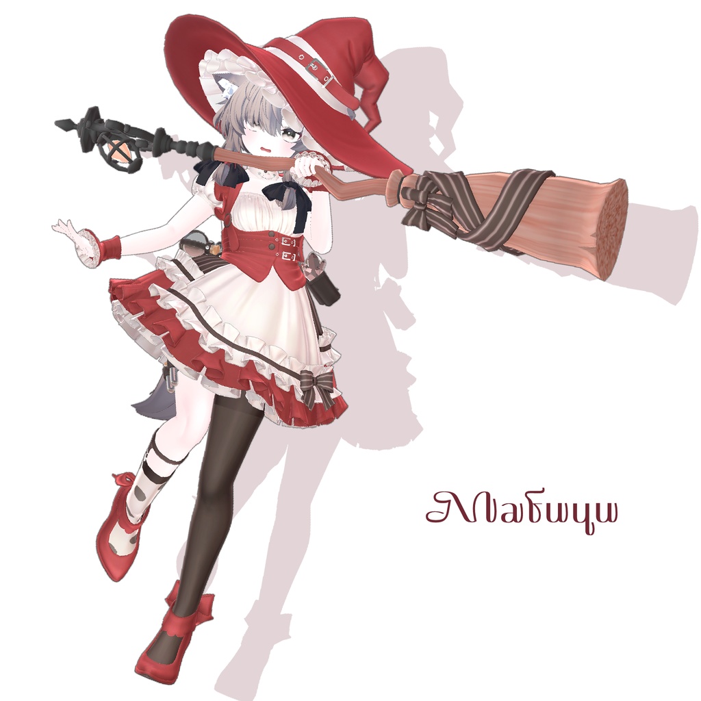 【15アバター対応】WiccaMaid【VRChat】