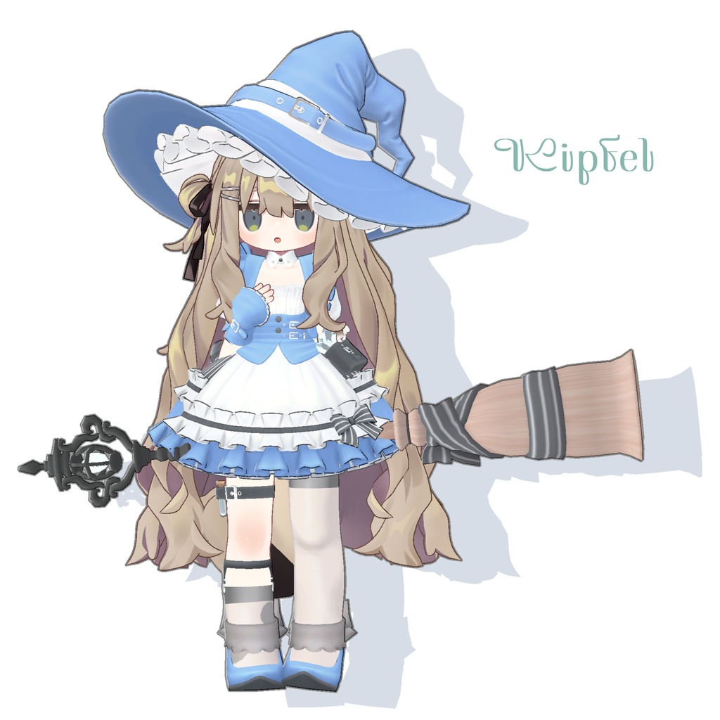【15アバター対応】WiccaMaid【VRChat】