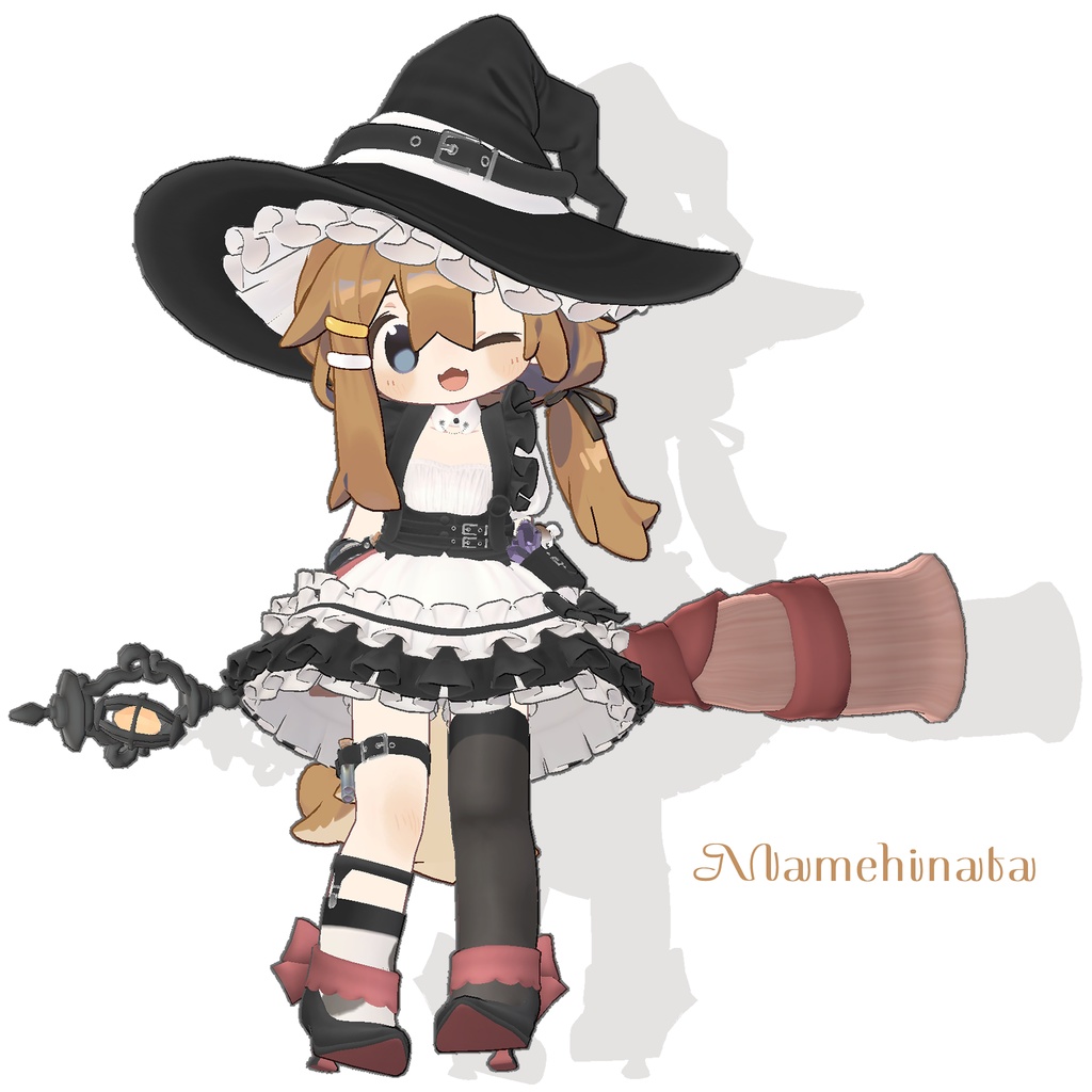 【15アバター対応】WiccaMaid【VRChat】