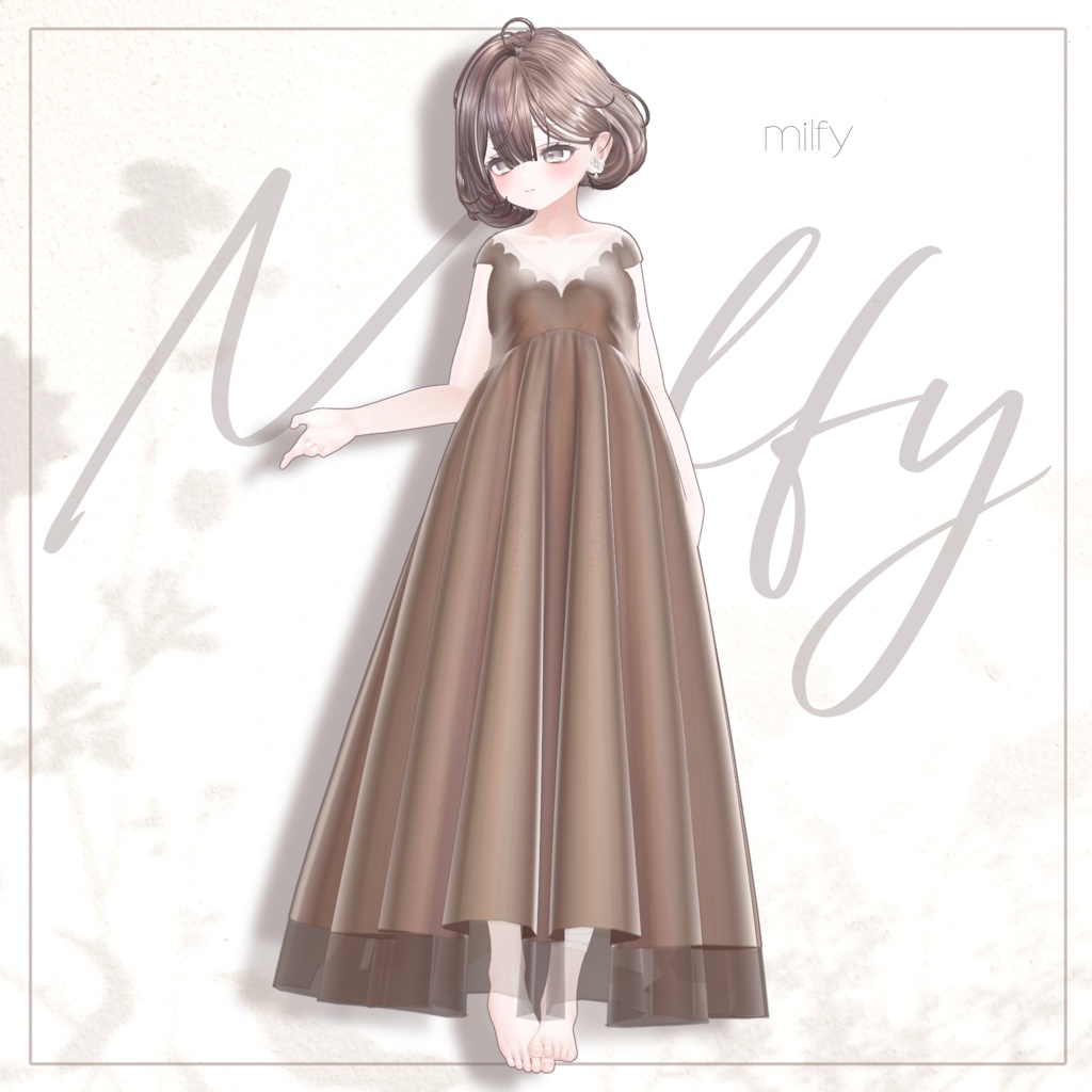SALE!【10アバター対応】SoyokazeDress【VRChat】