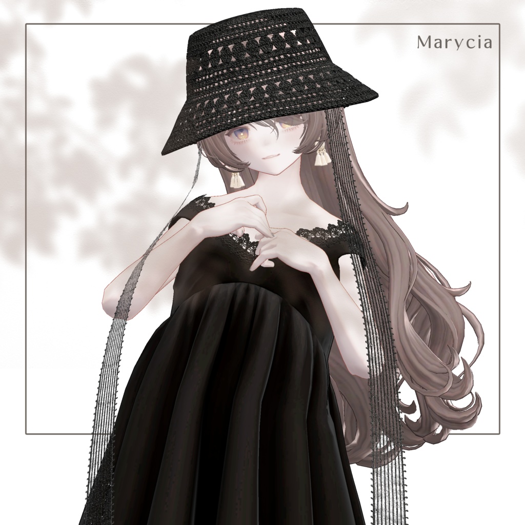 【4アバター対応】Komorebi Hat 2.0【VRChat】