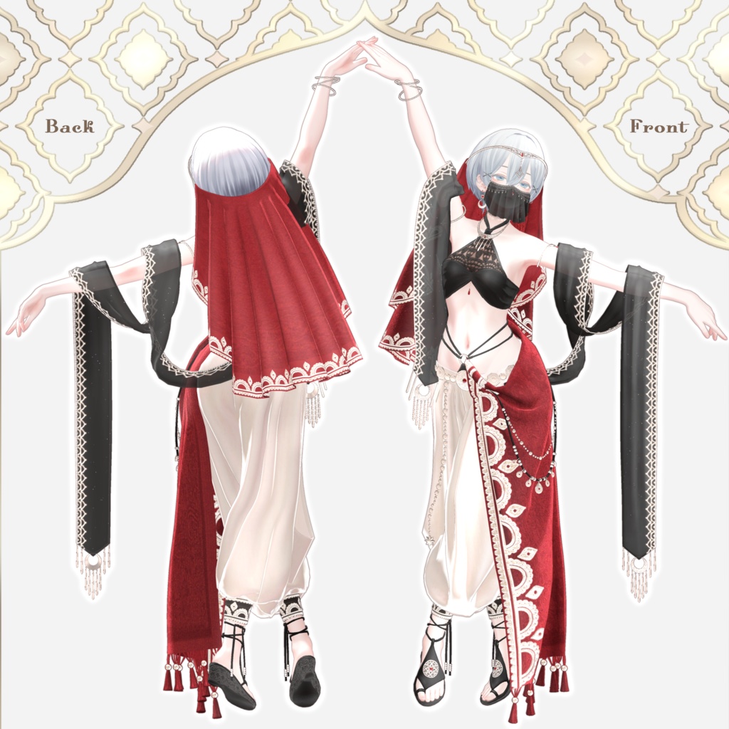 【15アバター対応】Scarlet Hymn【VRChat】