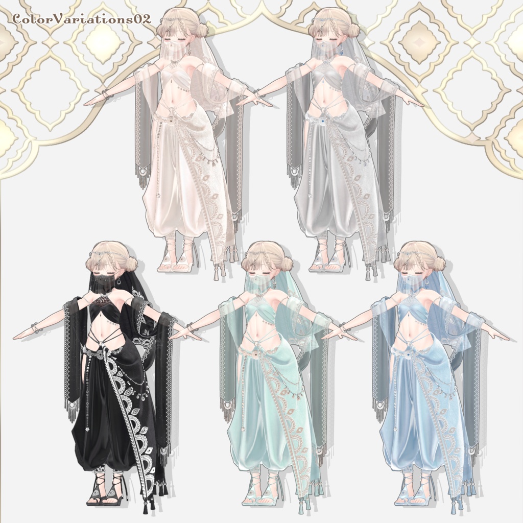 【15アバター対応】Scarlet Hymn【VRChat】