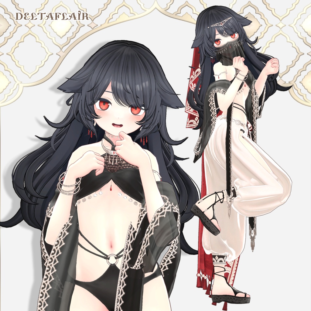 【15アバター対応】Scarlet Hymn【VRChat】