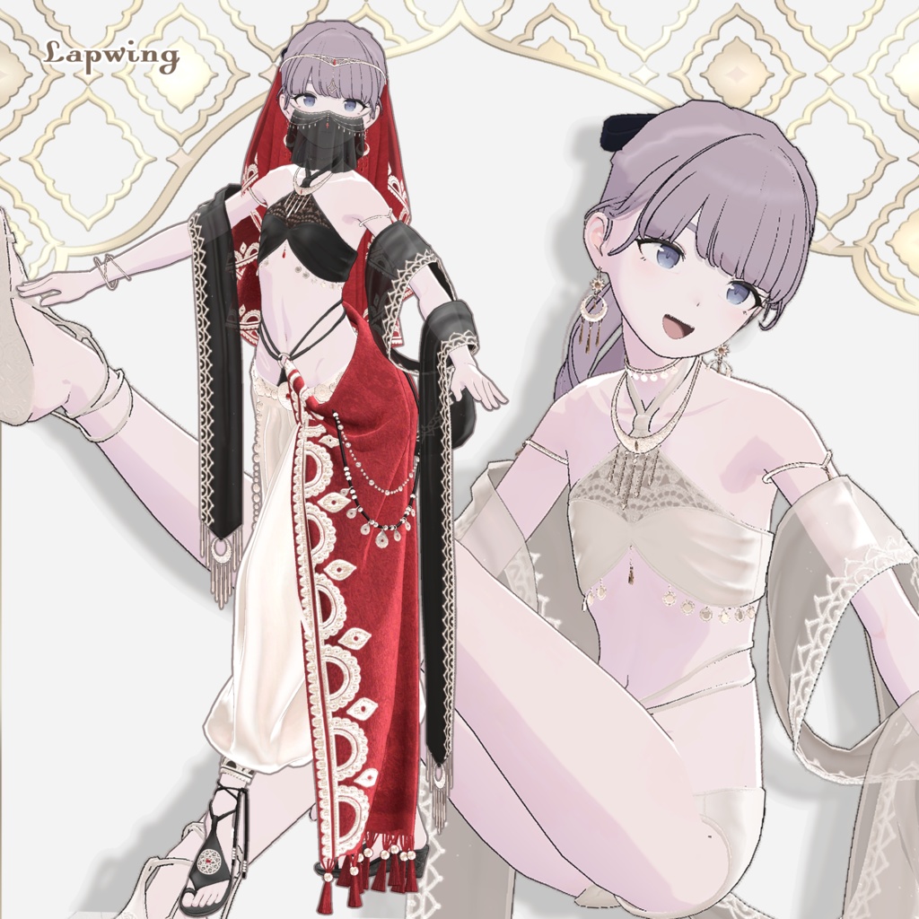 【15アバター対応】Scarlet Hymn【VRChat】