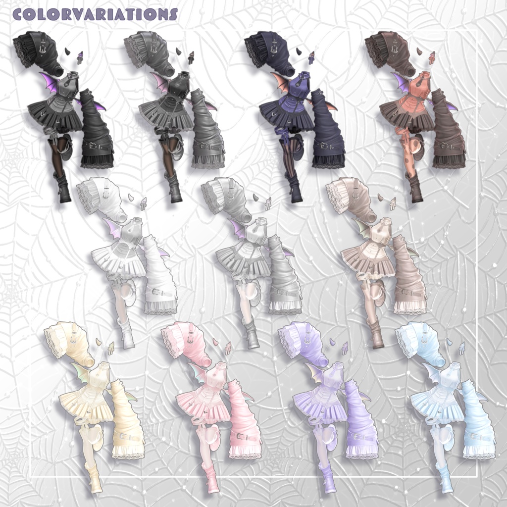 SALE!【10アバター対応】BibbidiBoDevil!‐びびでばでびる!‐【VRChat】