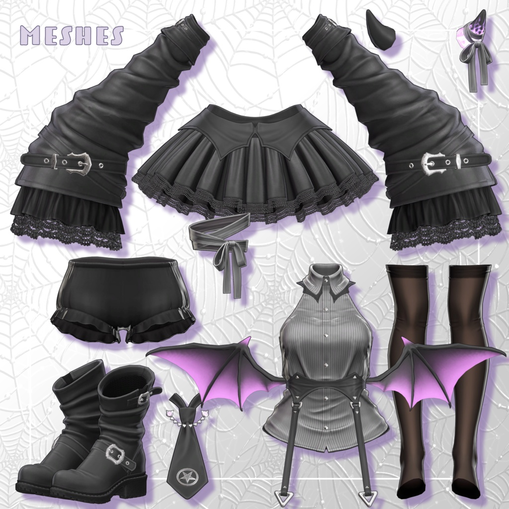 SALE!【10アバター対応】BibbidiBoDevil!‐びびでばでびる!‐【VRChat】