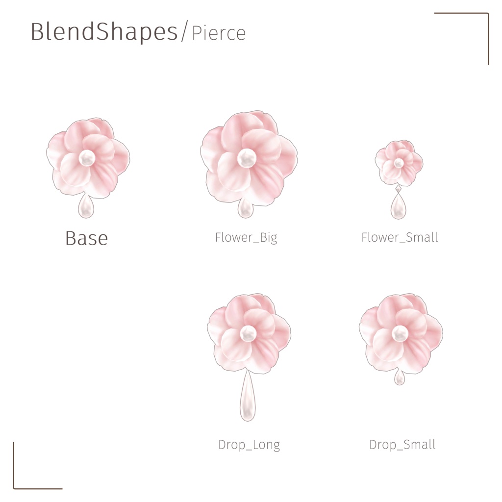 SALE【10アバター対応】ボンジュー☆内巻きちゃん!【VRChat Hair】