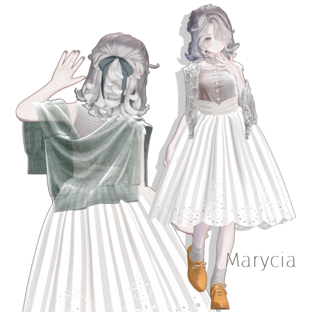 SALE!【12アバター対応】ShoulderCardigan_Matoi【VRChat】