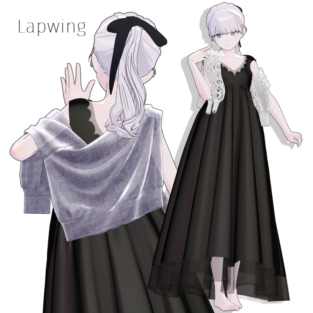 SALE!【12アバター対応】ShoulderCardigan_Matoi【VRChat】