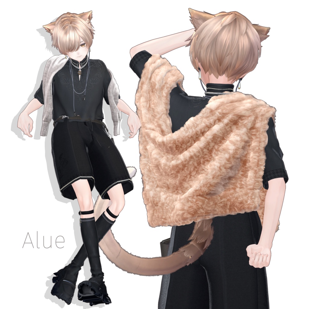 SALE!【12アバター対応】ShoulderCardigan_Matoi【VRChat】