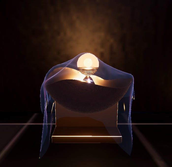 【3Dモデル/VRchat】Sculptural Light 各4種 オブジェ型 照明