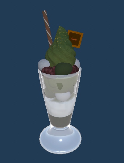 【3Dモデル/VRchat】スイーツ 7種 セット