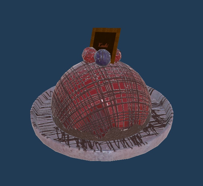 【3Dモデル/VRchat】スイーツ 7種 セット