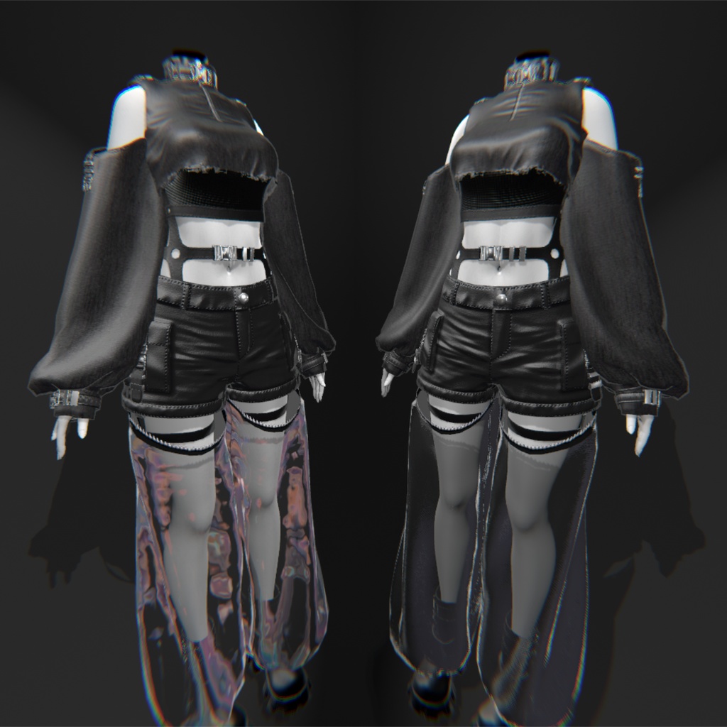 <<発売記念SALE>>【5Avatars】TACTIC-FLOW 【3D衣装】