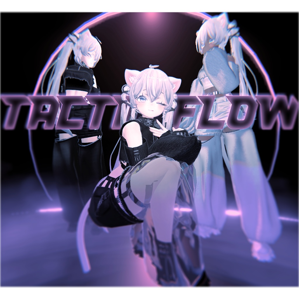 <<発売記念SALE>>【5Avatars】TACTIC-FLOW 【3D衣装】