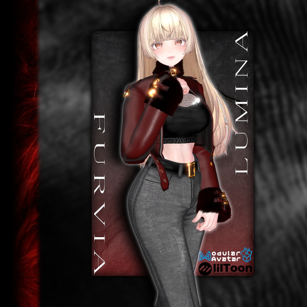 【6Avatars】FURVIA 【3D衣装】