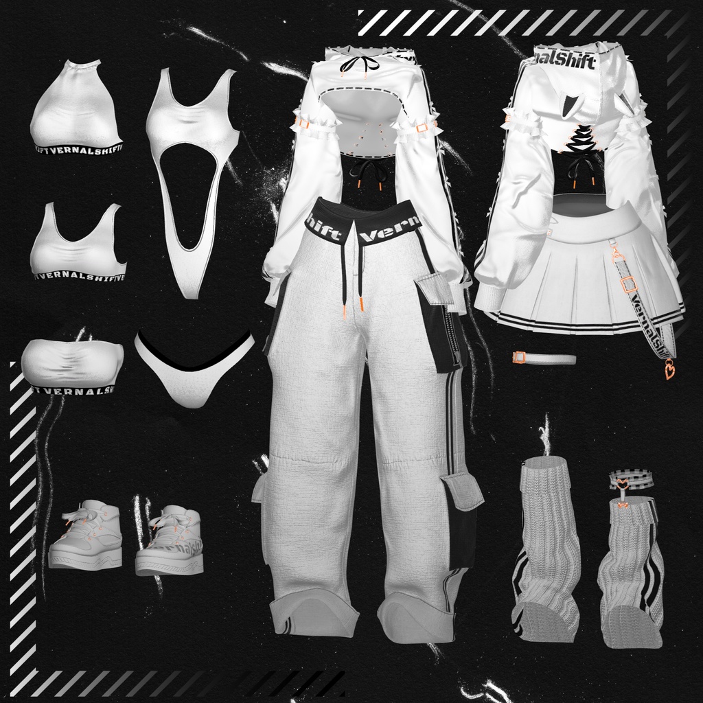 【SALE】【9Avatars】Vernal-Shift 【3D衣装】