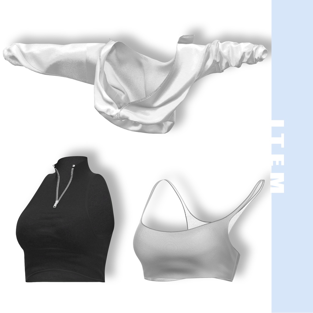 【SALE】【12Avatars】URBAN-FLUX 【3D衣装】