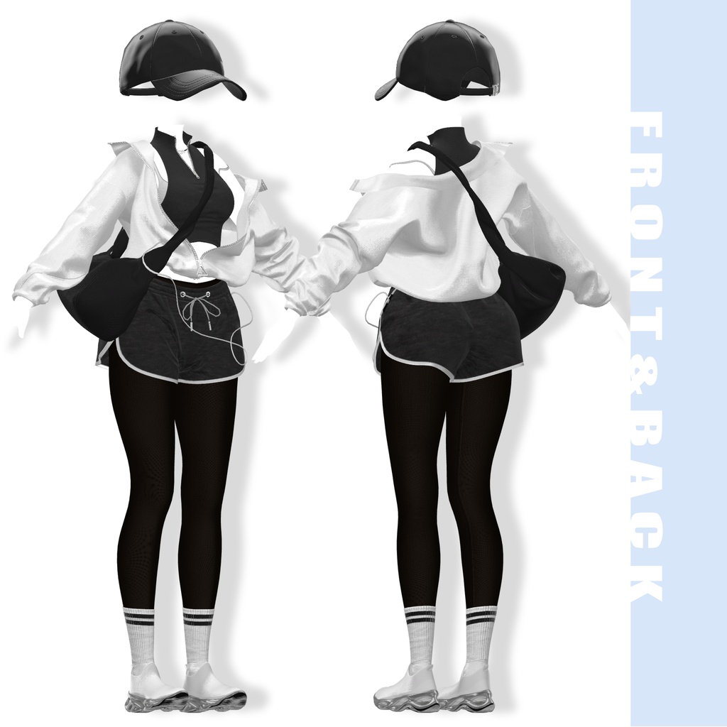 【SALE】【12Avatars】URBAN-FLUX 【3D衣装】