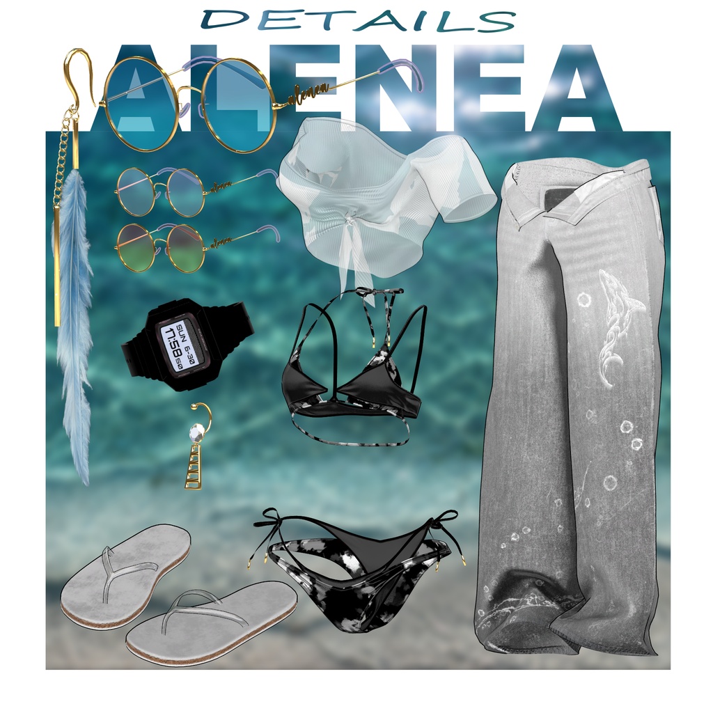 <発売記念SALE>【17Avatars】aLenea【3D衣装】フィルムカメラ付き!