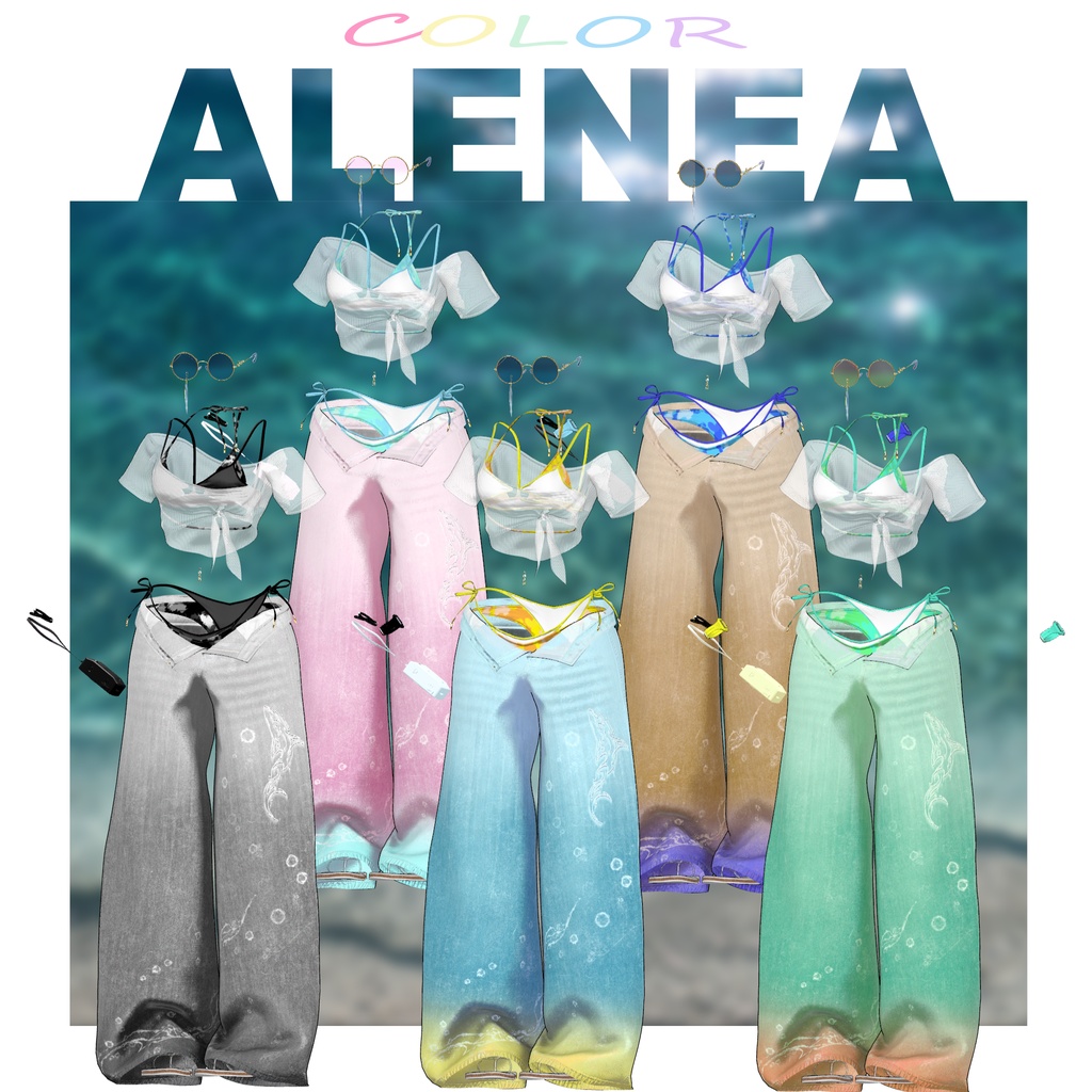<発売記念SALE>【17Avatars】aLenea【3D衣装】フィルムカメラ付き!