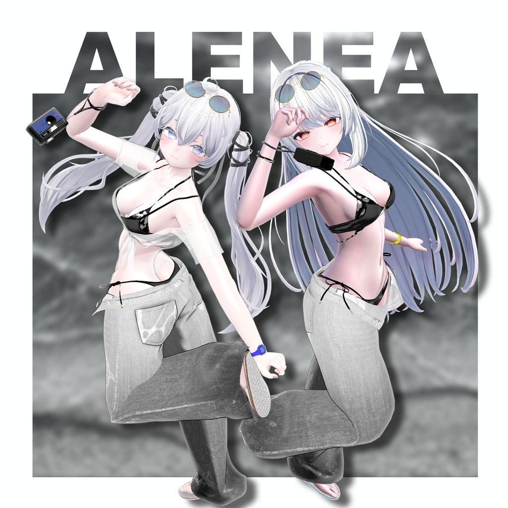 <発売記念SALE>【17Avatars】aLenea【3D衣装】フィルムカメラ付き!