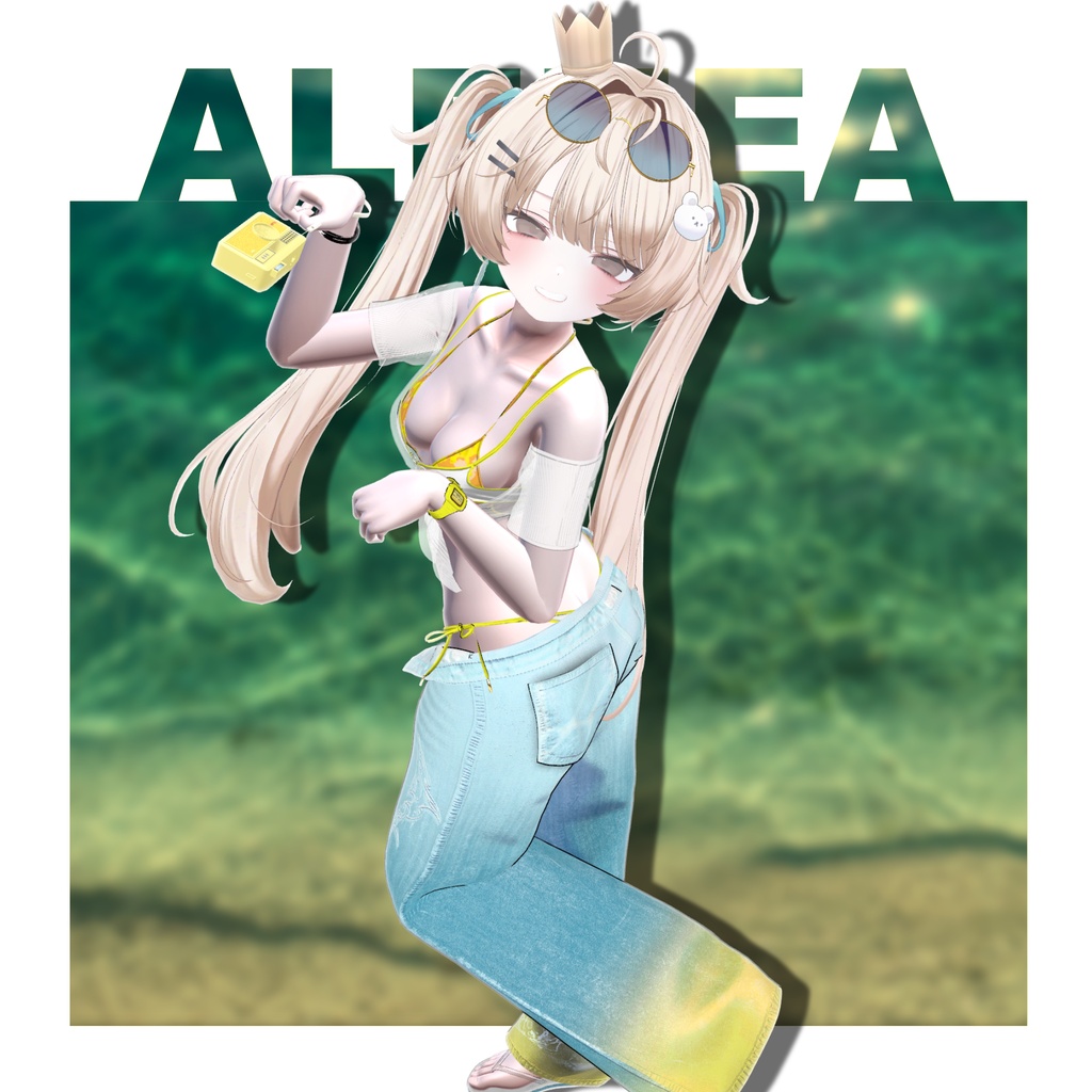 <発売記念SALE>【17Avatars】aLenea【3D衣装】フィルムカメラ付き!