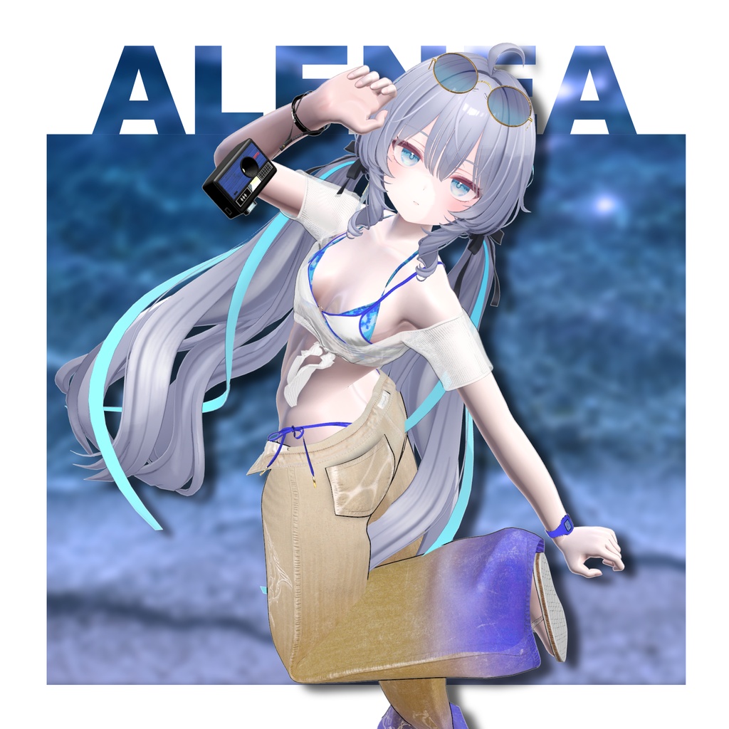 <発売記念SALE>【17Avatars】aLenea【3D衣装】フィルムカメラ付き!
