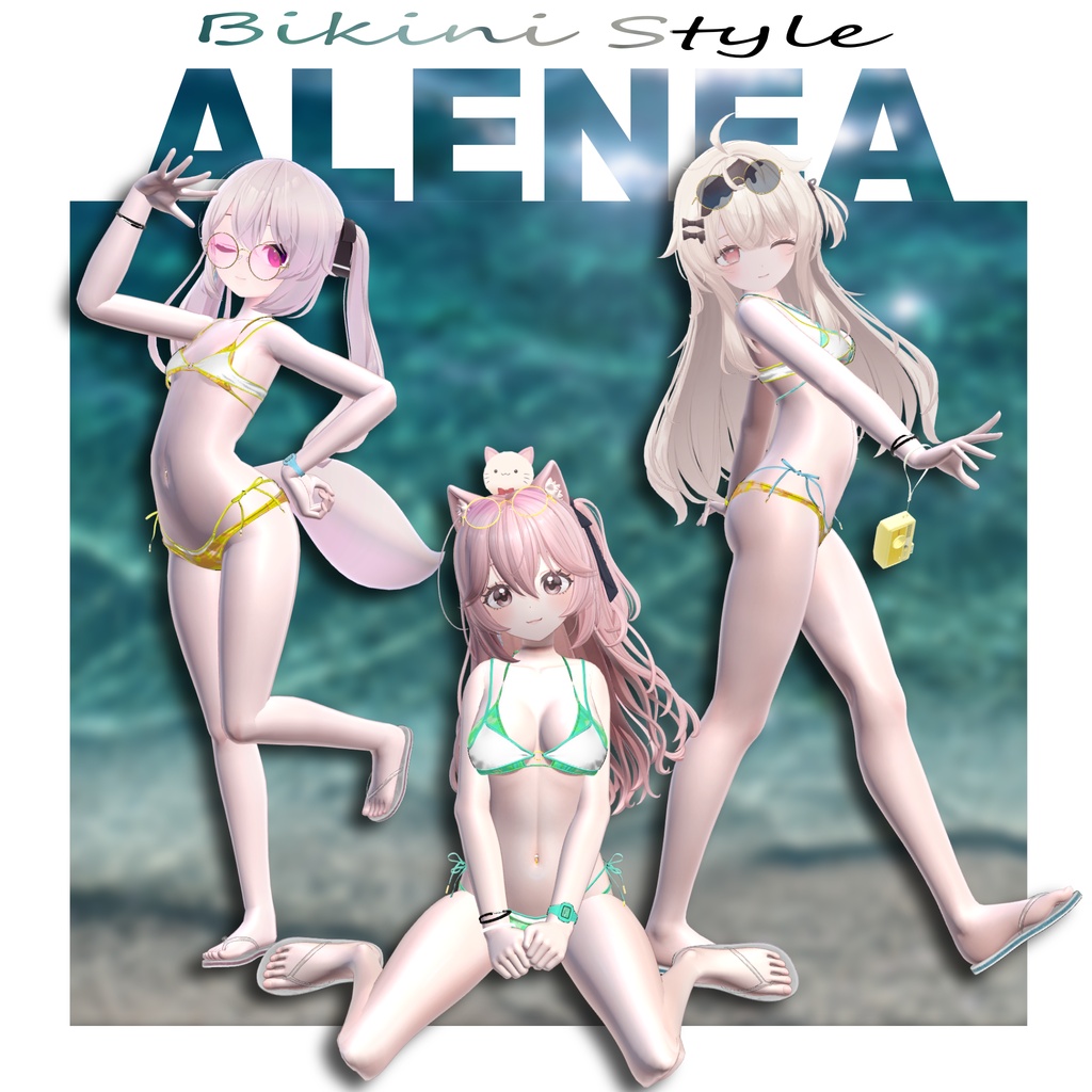 <発売記念SALE>【17Avatars】aLenea【3D衣装】フィルムカメラ付き!