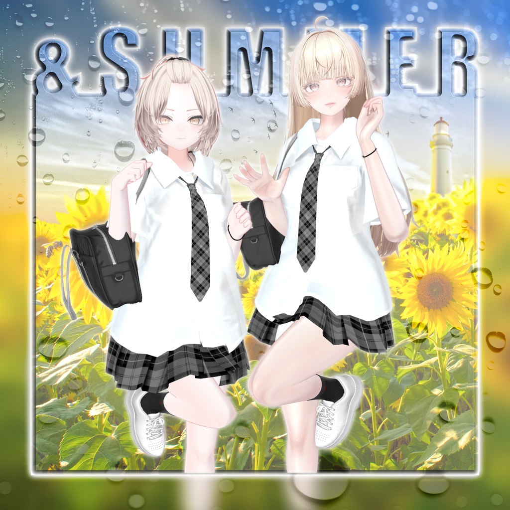 !!!ワンコイン!!! &SUMMER Vol.02 - Summer Uniform:夏の制服 <27アバター対応>