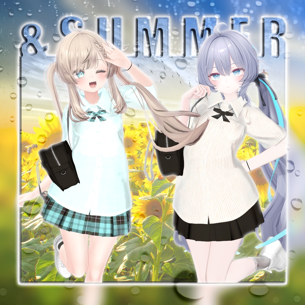 !!!ワンコイン!!! &SUMMER Vol.02 - Summer Uniform:夏の制服 <27アバター対応>