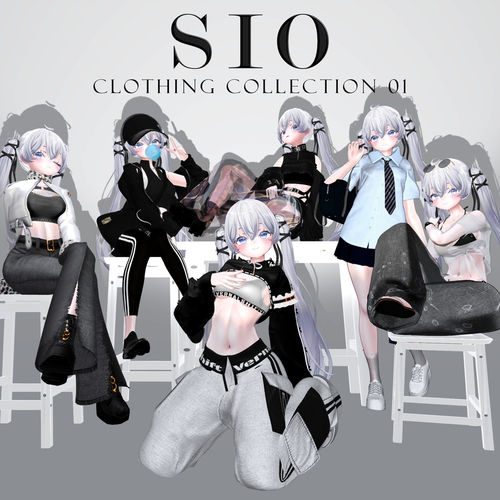 !! 50%OFF !! <しお限定> SIO CLOTHING COLLECTION 01 <6 outfits> 