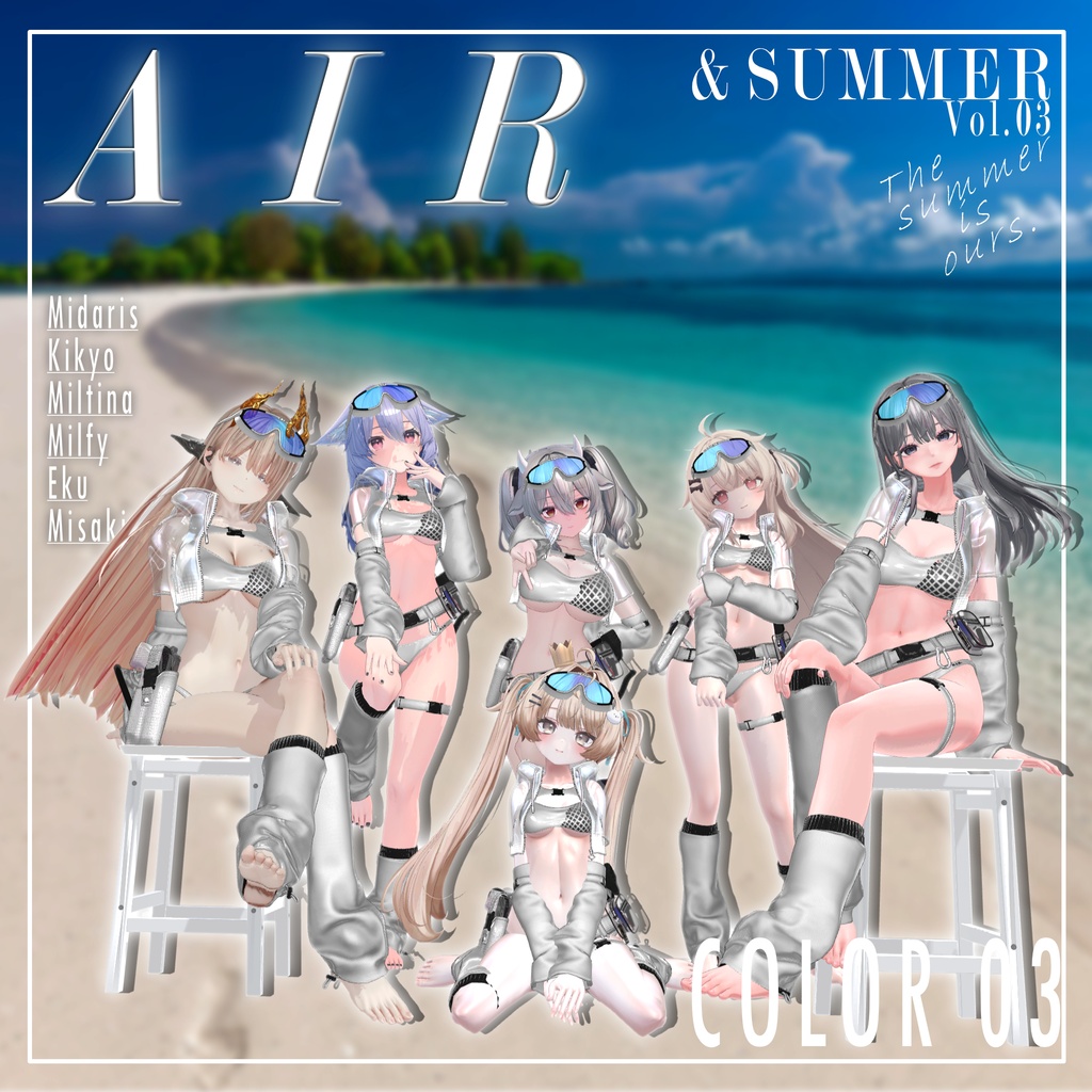 !! Late Summer SALE !! &SUMMER Vol.03 - A.I.R - <31アバター対応>