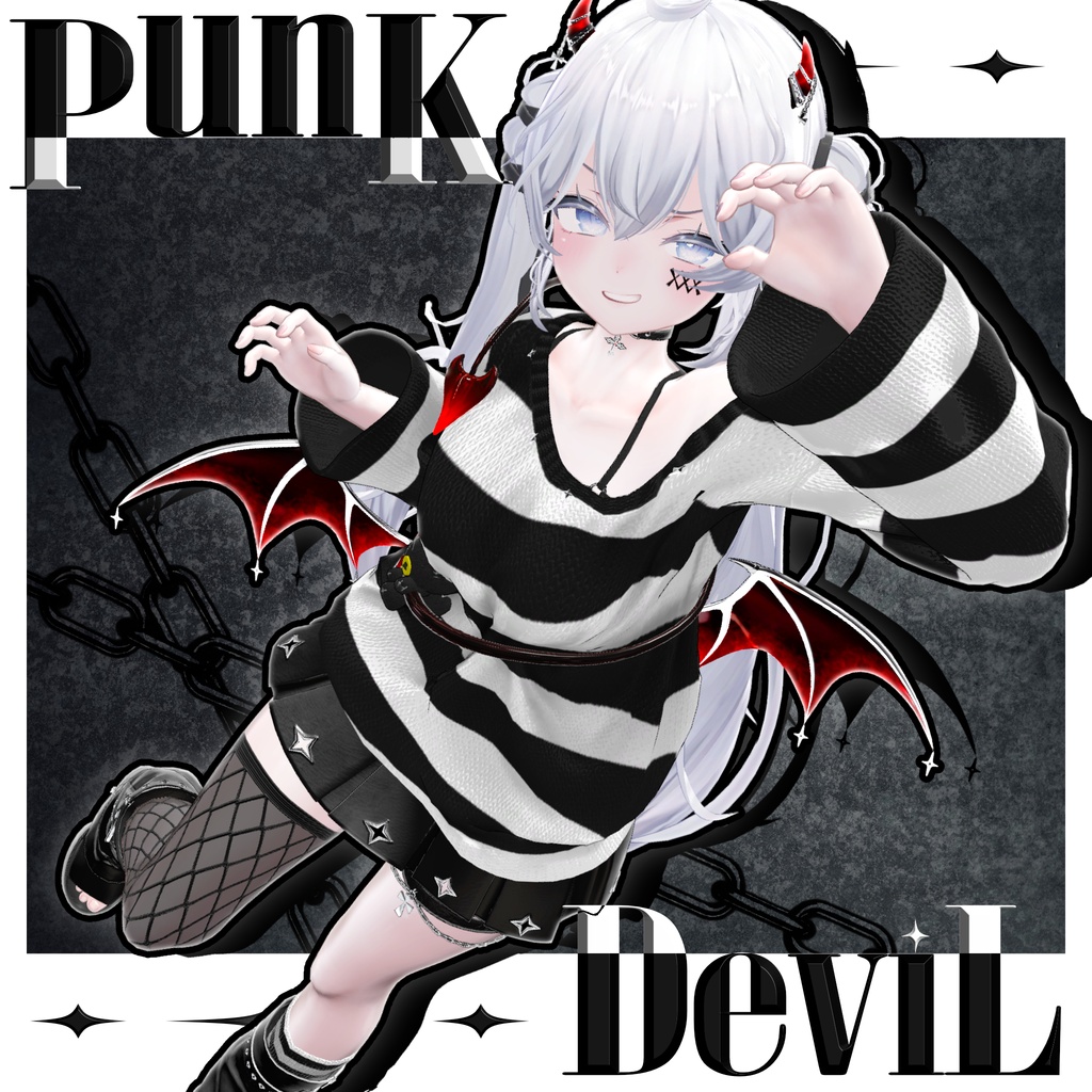【🎃三日間限定フルパック990円!!!🎃】 Punk Devil <25 Avatars>