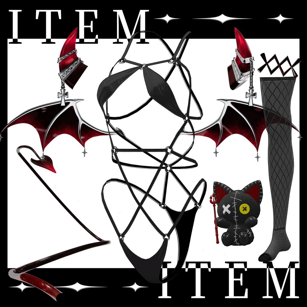 ãðäžæ¥ééå®ãã«ããã¯990å!!!ðã Punk Devil <25 Avatars>