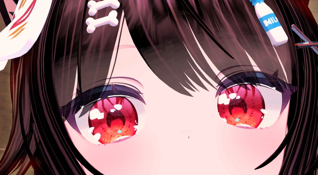 【無料/free】【シフォンちゃん専用】 eyeテクスチャ 7色+瞳孔白のおまけ1色