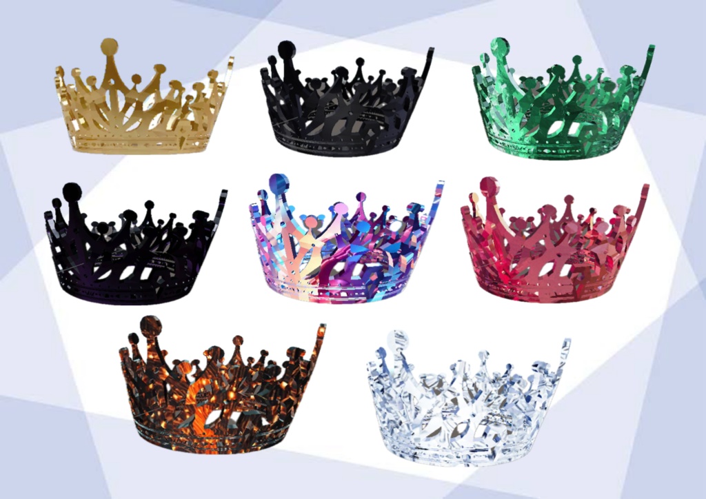 シンプル王冠ヘイロー