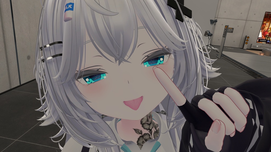 【無料/free】【るるね専用】眠そうなるるねちゃんアイテクスチャ 8色