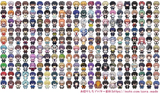 atnrオンリー2アバター配布