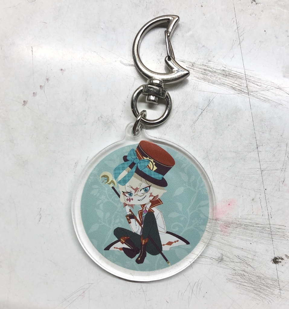 帽子屋ハッタ アクリルキーホルダー - Dormouse - BOOTH